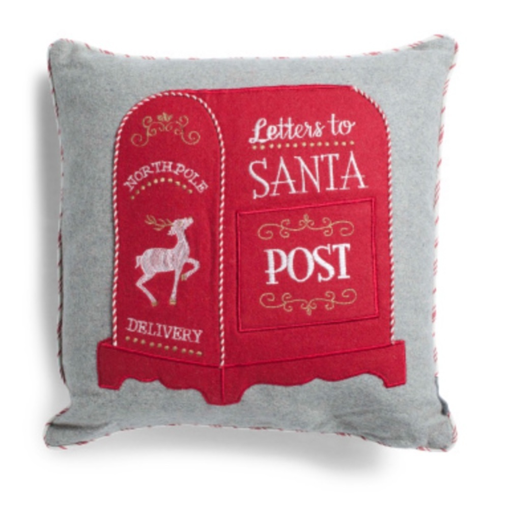 HOLIDAY | letters to santa pillow - Picture 10 of 12